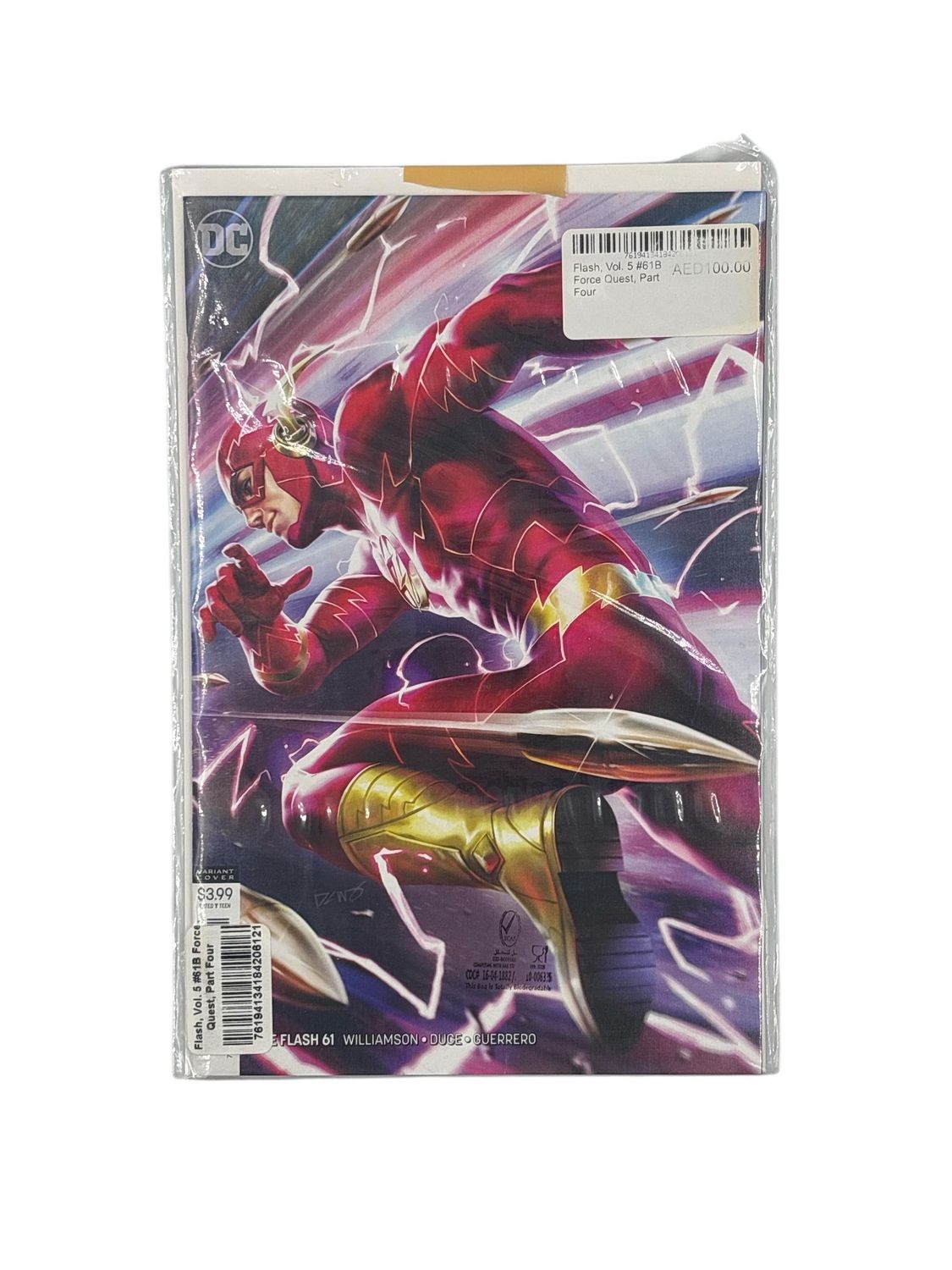 Flash, Vol. 5 #61B Force Quest, Part Four