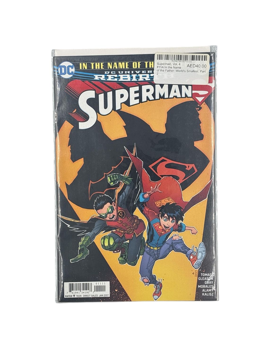Superman, Vol. 4 #11A In the Name of the Father: World&#39;s Smallest, Part 2