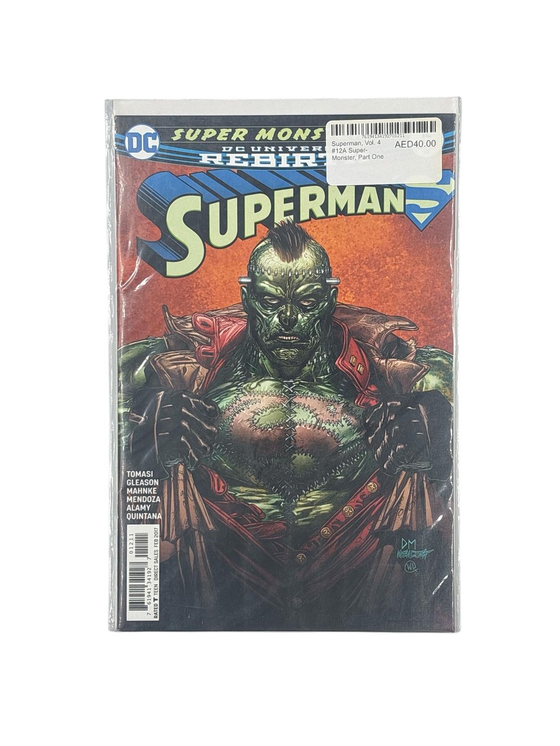 Superman, Vol. 4 #12A Super-Monster, Part One