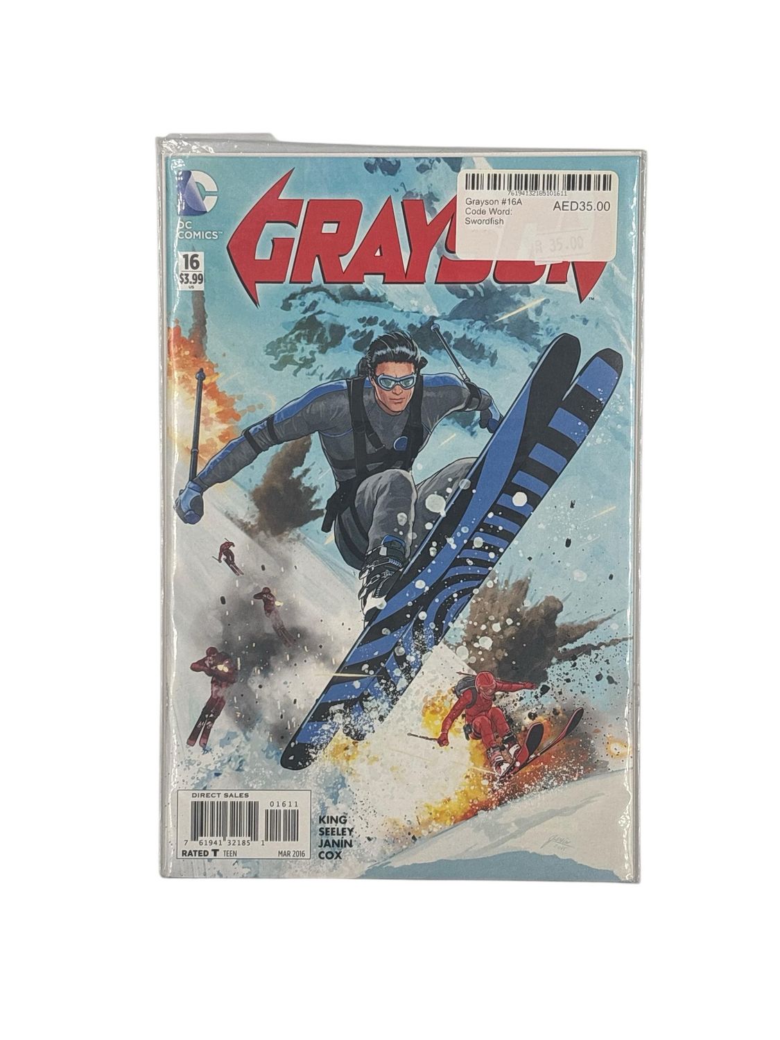 Grayson #16A Code Word: Swordfish
