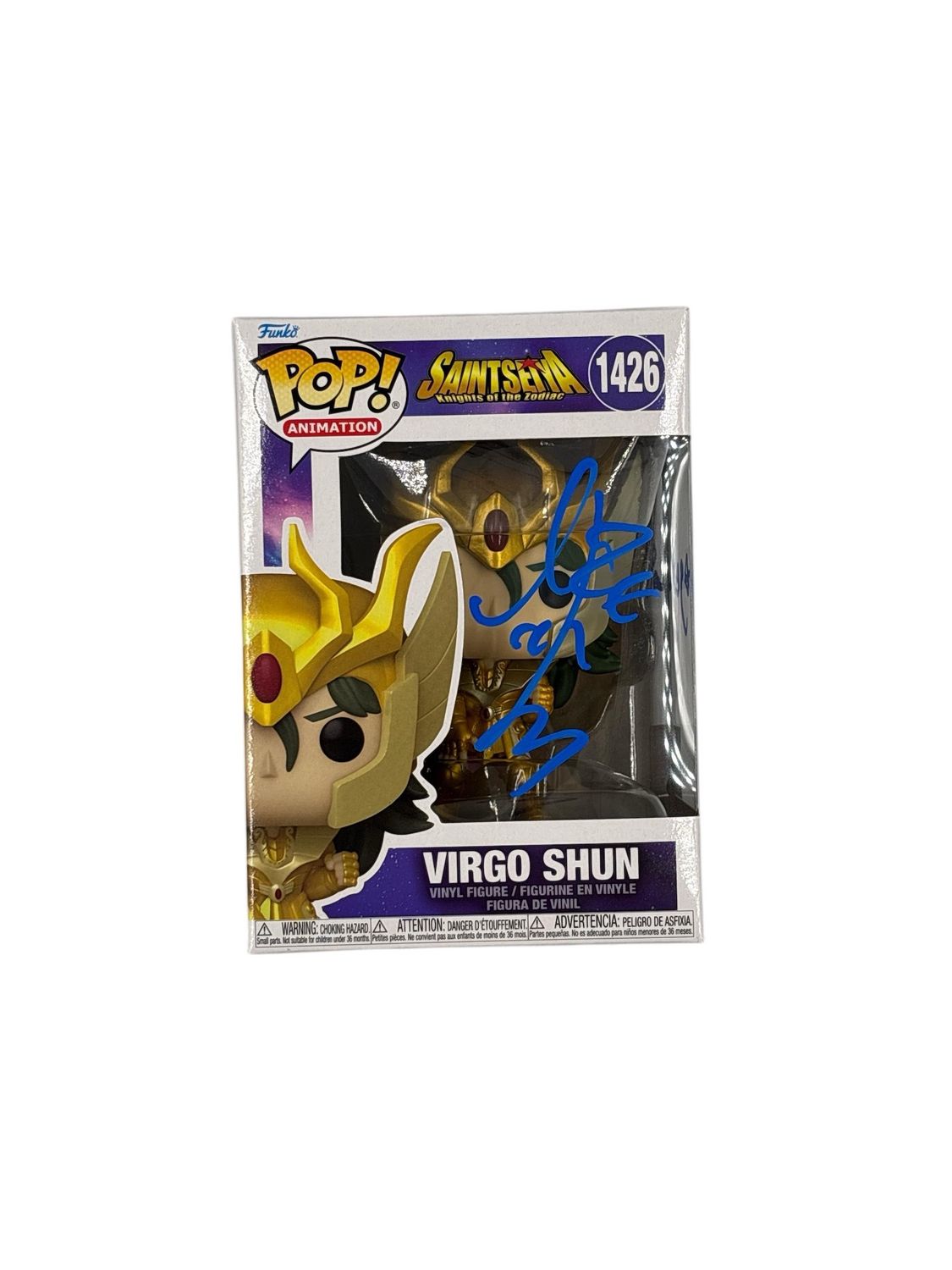 POP! 1426 VIRGO SHUN SIGNED BY RYO HORIKAWA (BLUE INK)