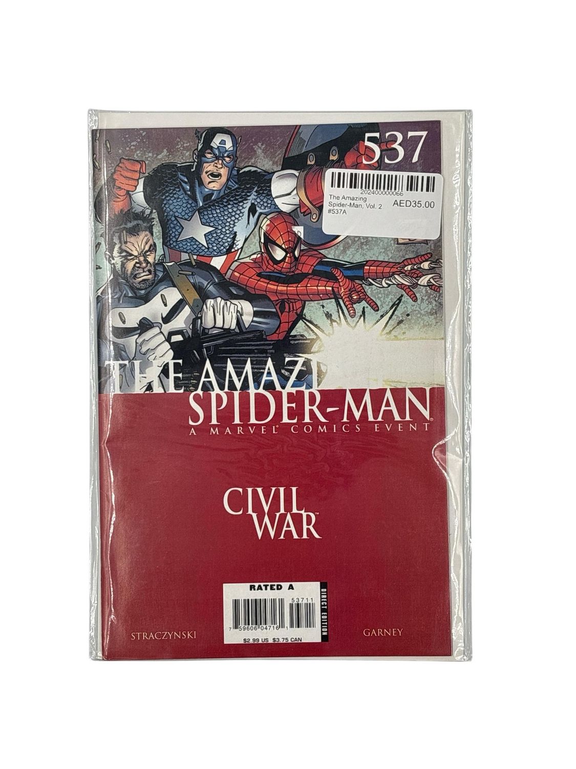 The Amazing Spider-Man, Vol. 2 #537A