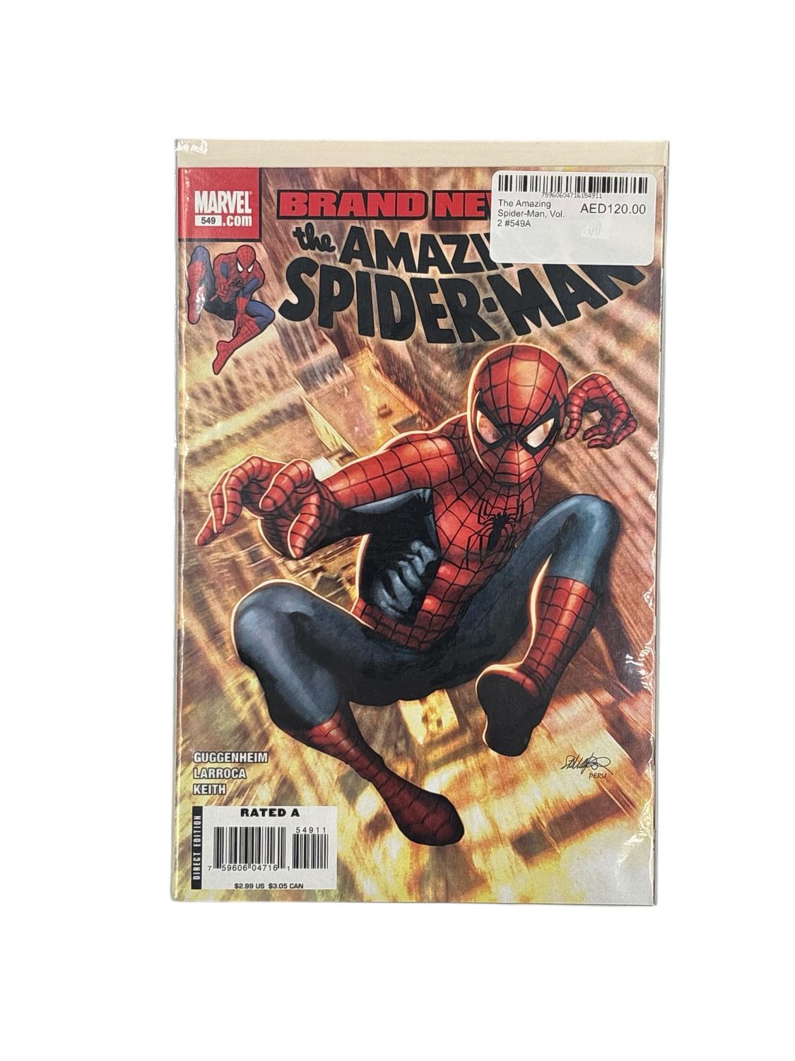The Amazing Spider-Man, Vol. 2 #549A