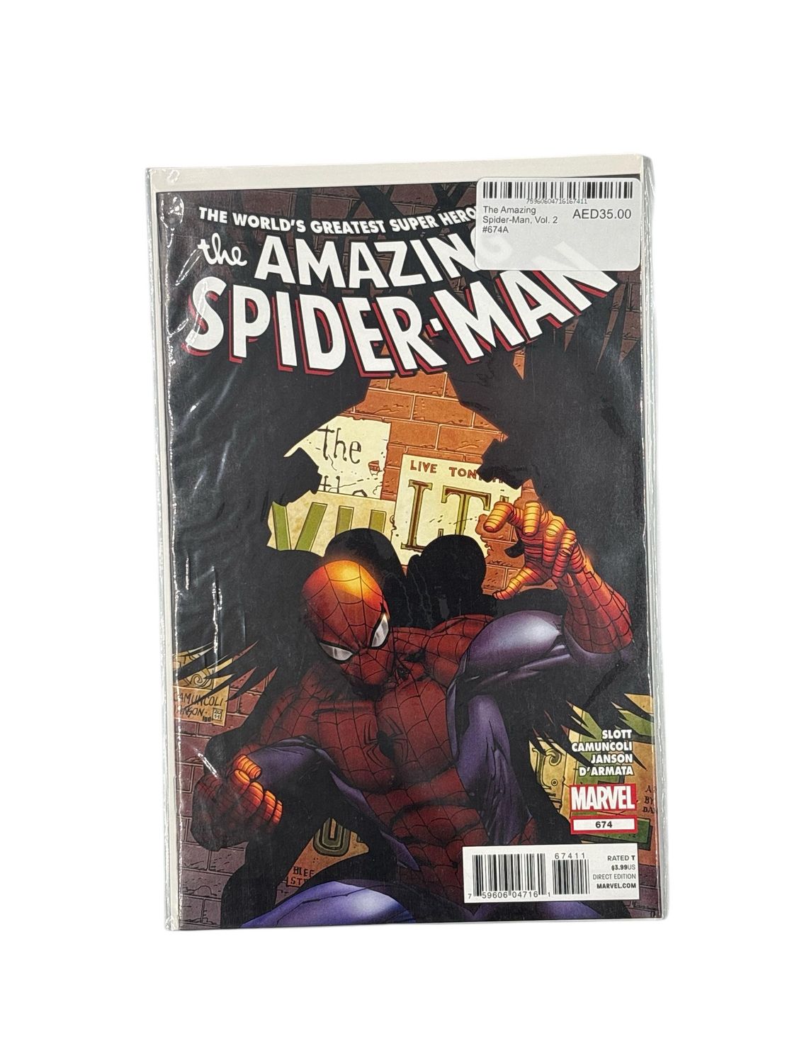 The Amazing Spider-Man, Vol. 2 #674A