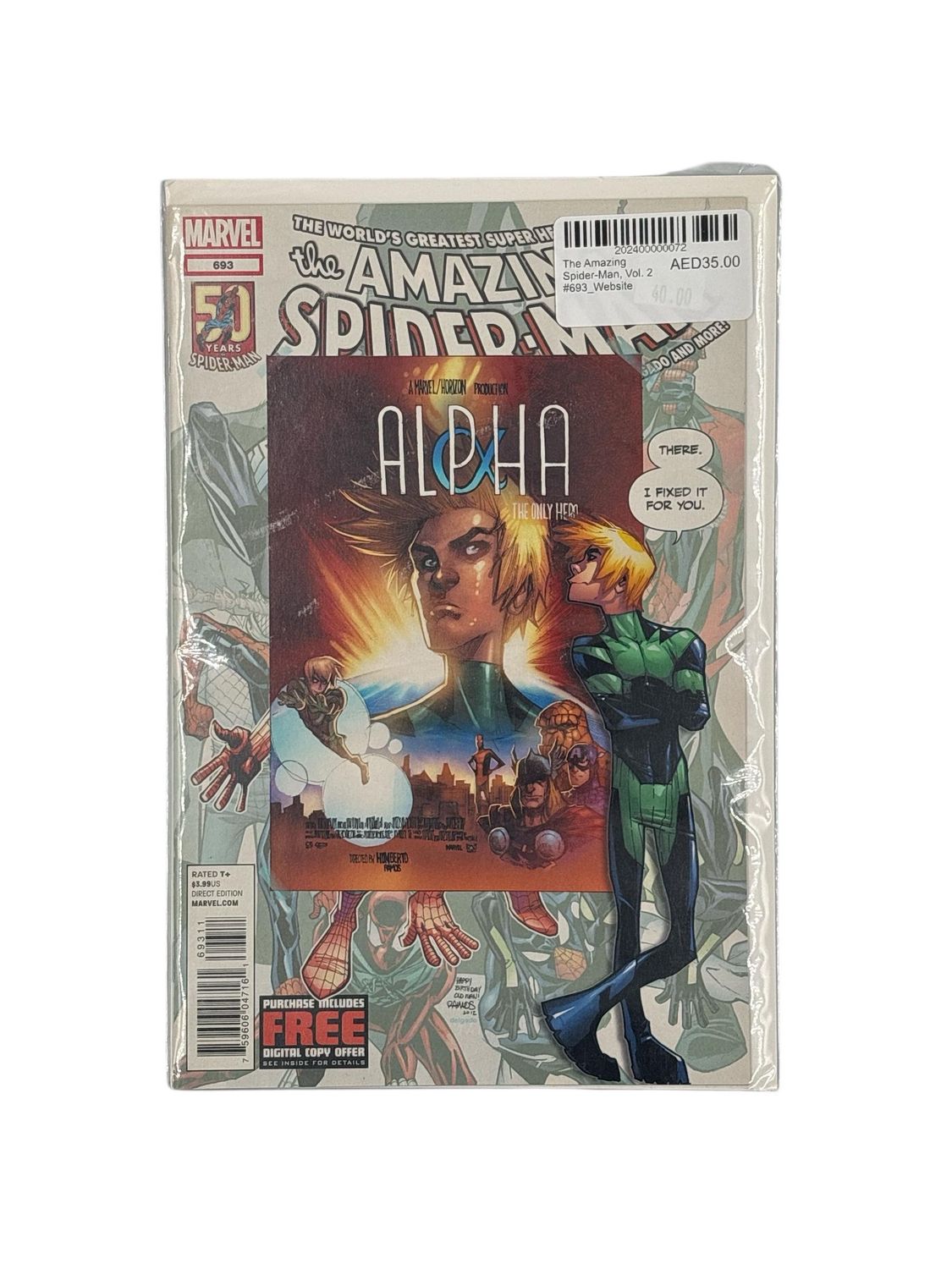 The Amazing Spider-Man, Vol. 2 #693_Website