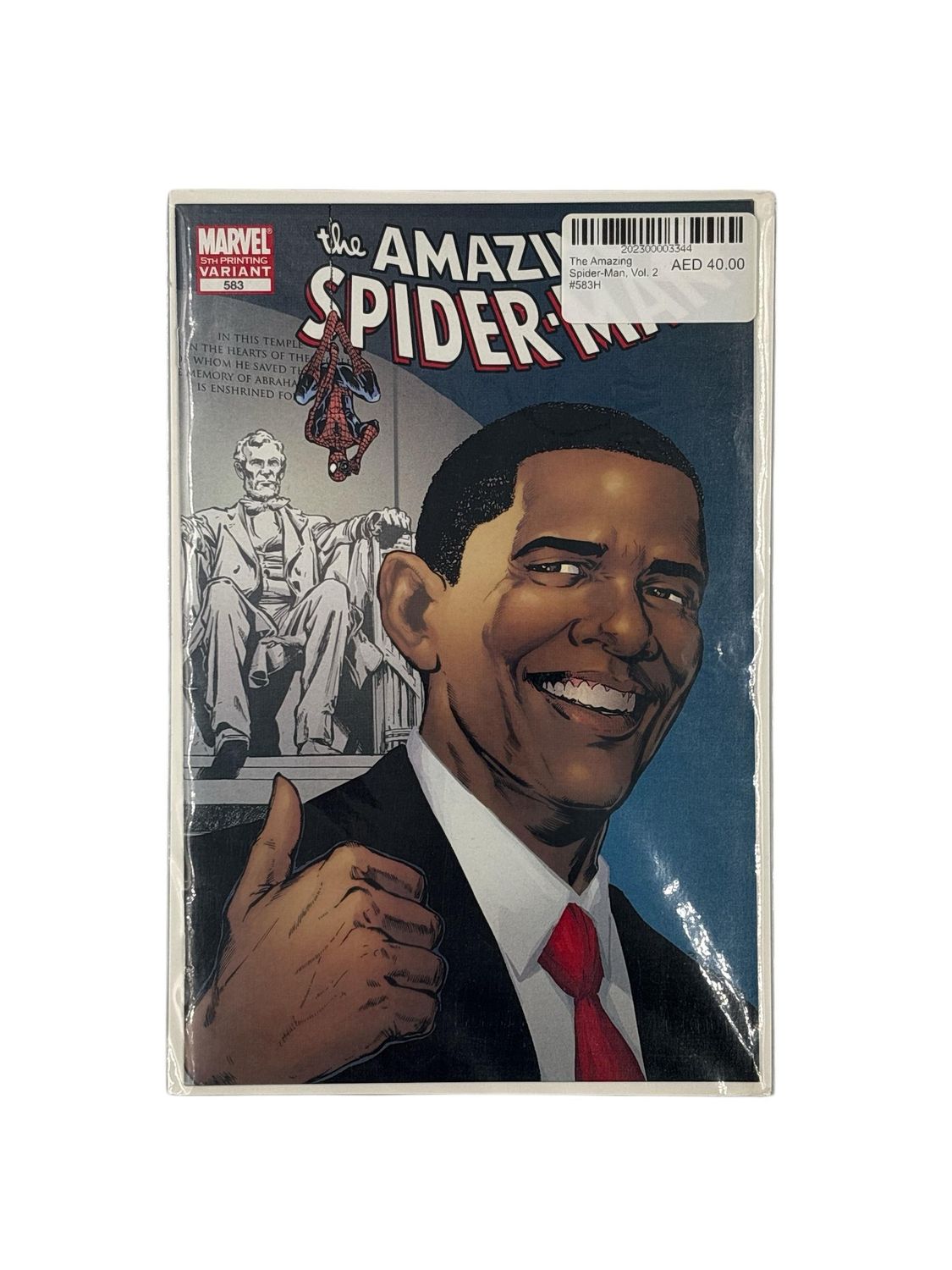 The Amazing Spider-Man, Vol. 2 #583H  Marvel 5th Printing Variant