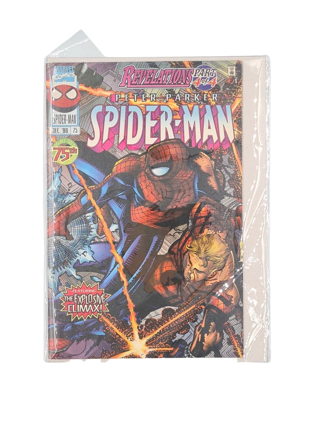 PETER PARKER SPIDERMAN 75 REVELATIONS PART 4 OF 4