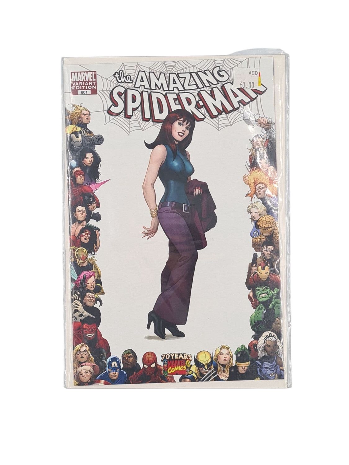 THE AMAZING SPIDERMAN 601 70 YEARS