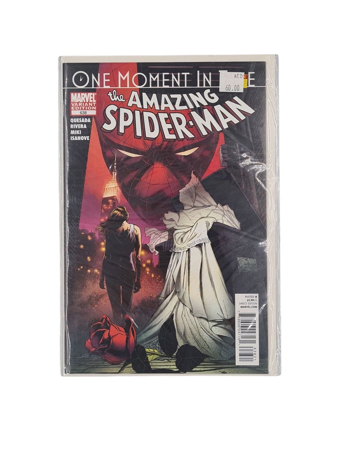 THE AMAZING SPIDERMAN 638 ONE MOMENT IN TIME