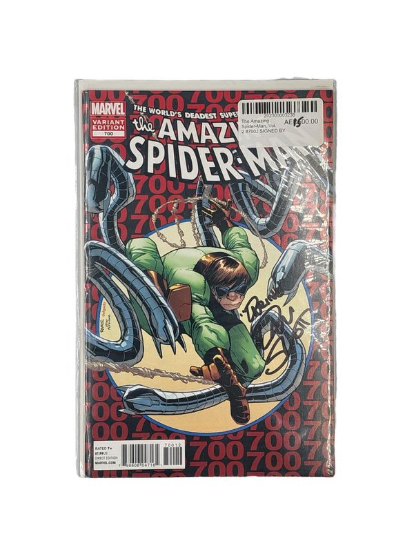 The Amazing Spider-Man, Vol. 2 #700J SIGNED BY