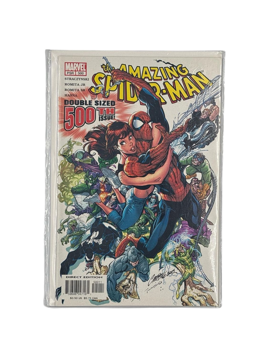 The Amazing Spider-Man #500; Double Sized 500TH Issue