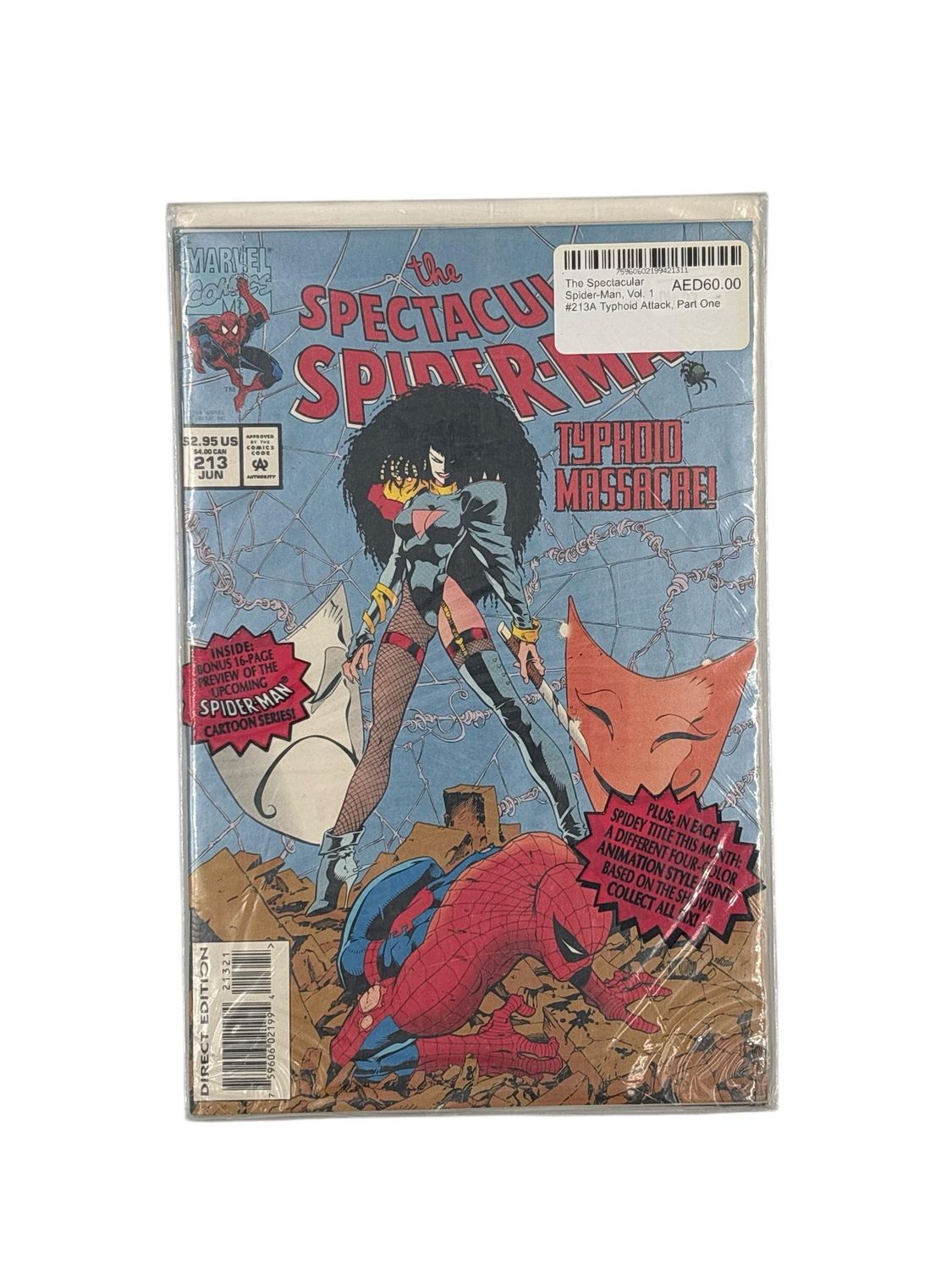 The Spectacular Spider-Man, Vol. 1 #213A Typhoid Attack, Part One