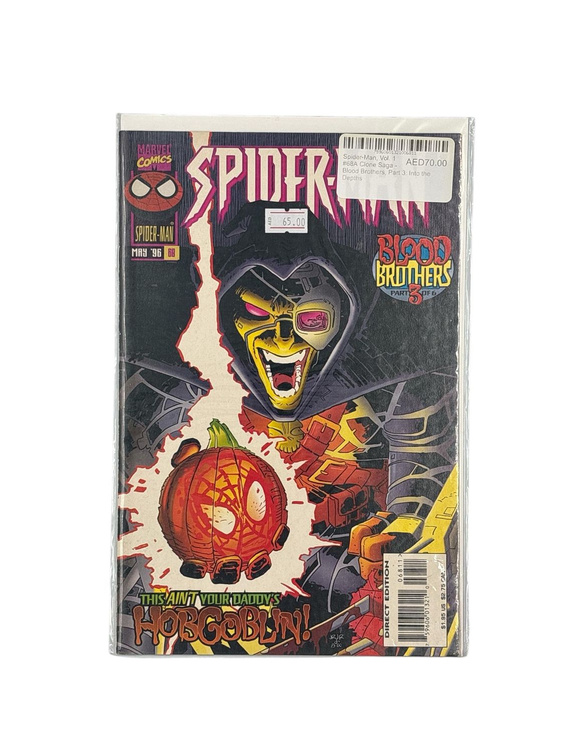 Spider-Man, Vol. 1 #68A Clone Saga - Blood Brothers, Part 3: Into the Depths