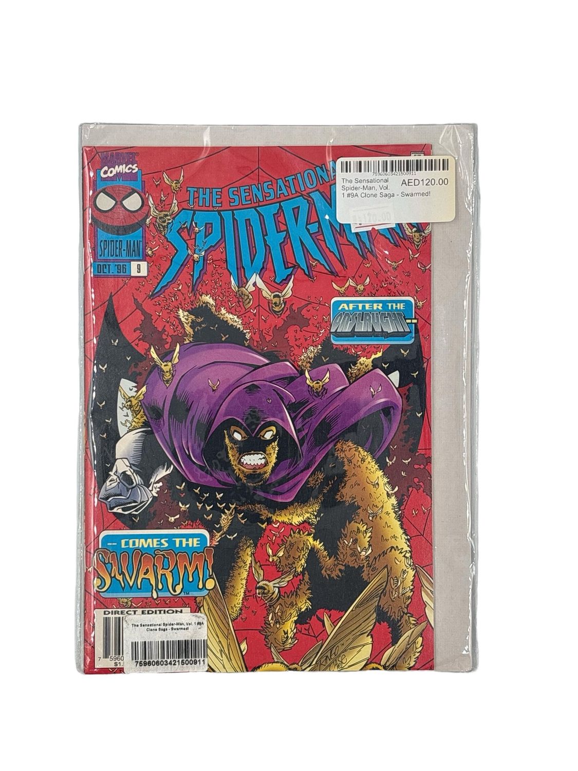 The Sensational Spider-Man, Vol. 1 #9A Clone Saga - Swarmed!