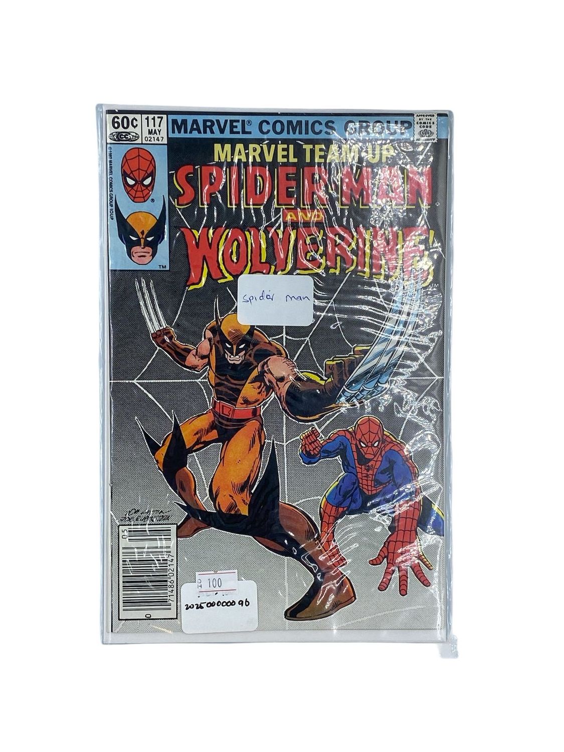 MARVEL TEAM UP SPIDERMAN AND WOLVERINE 117