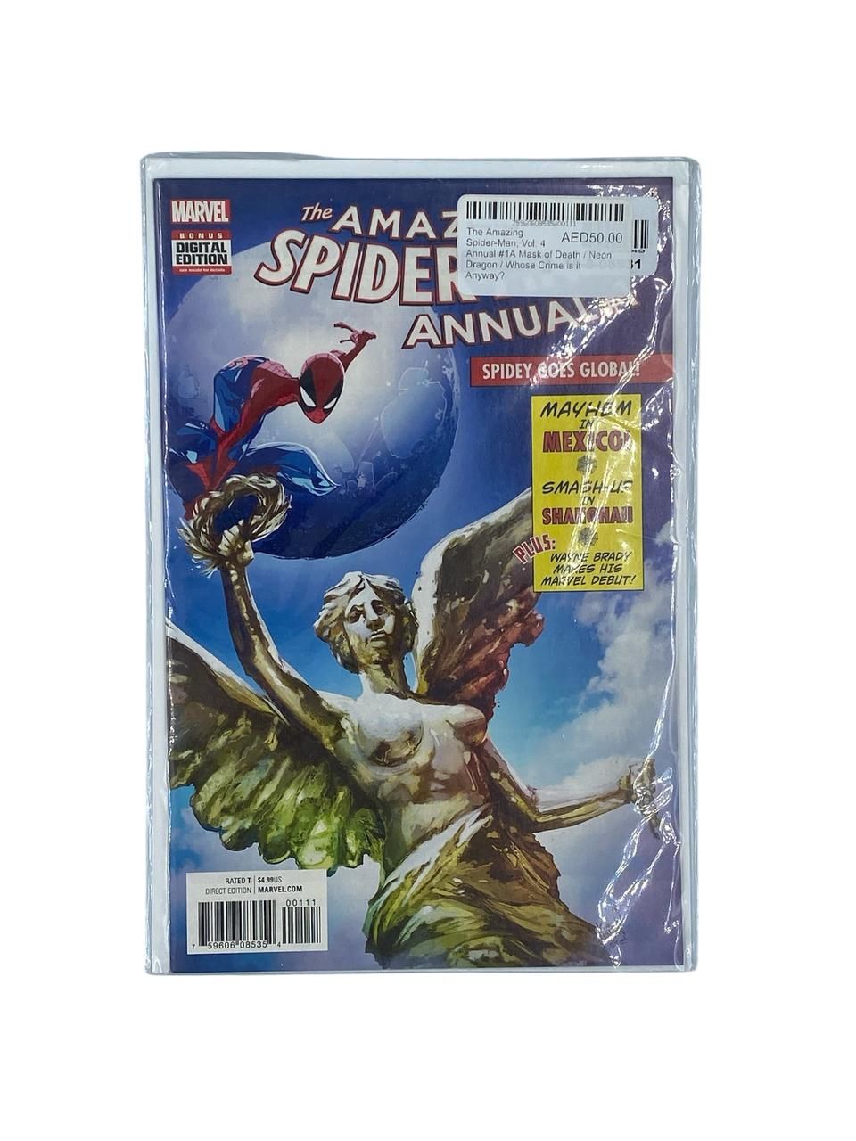 The Amazing Spider-Man, Vol. 4 Annual #1A Mask of Death / Neon Dragon / Whose Crime is it Anyway?