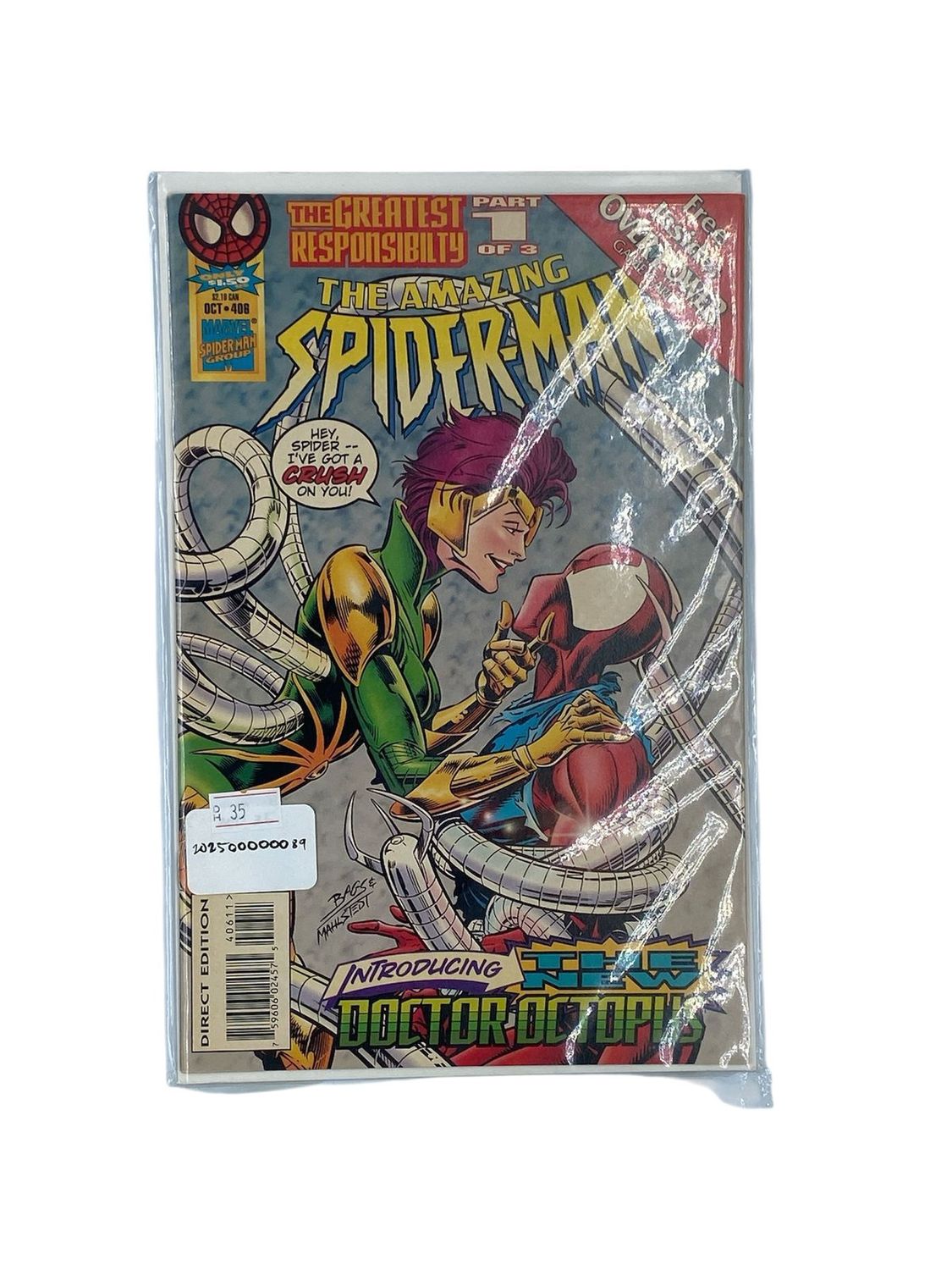 THE AMAZING SPIDERMAN 406 INTRODUCING THE NEW DOCTOR OCTOPUS