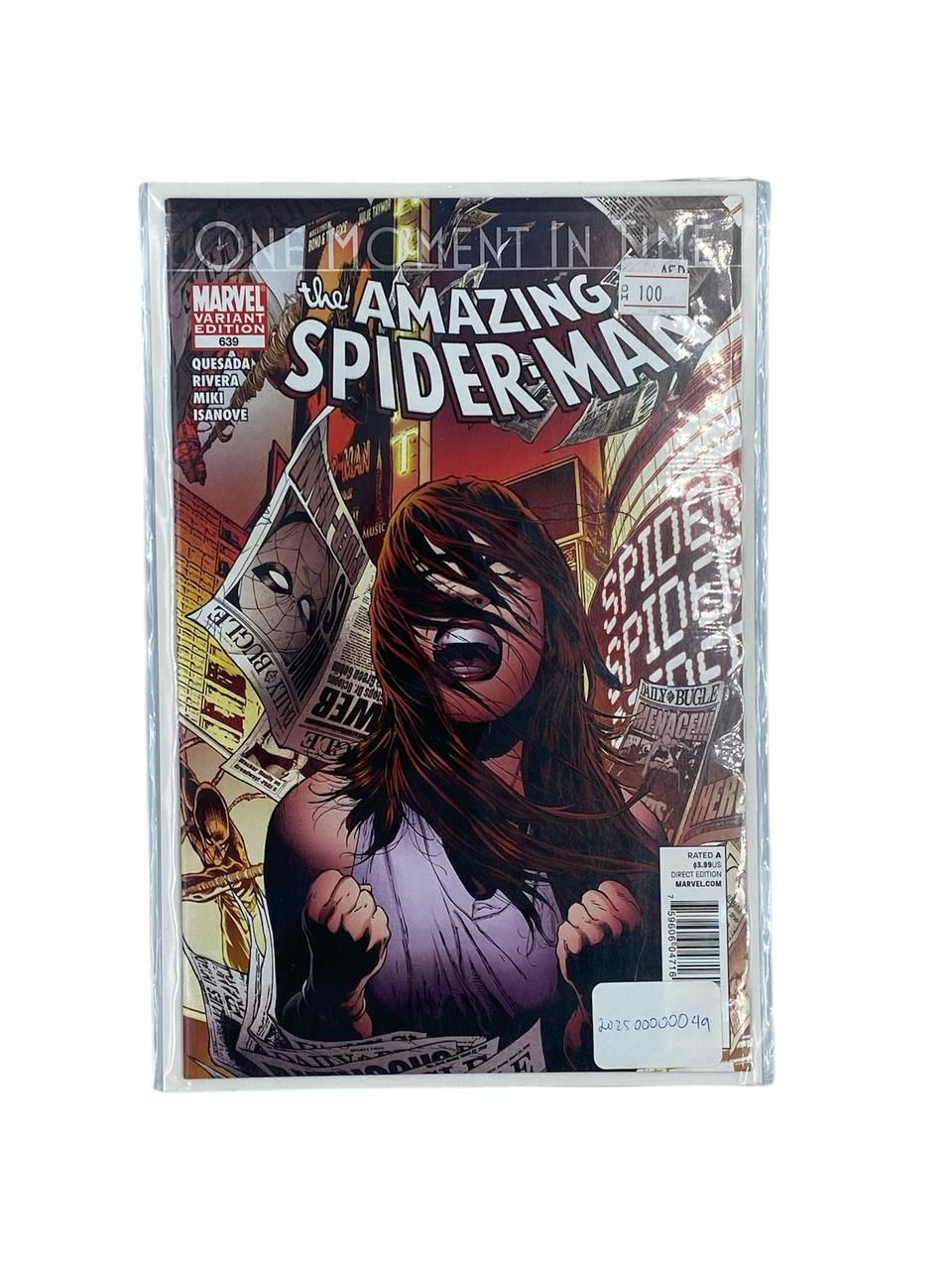 THE AMAZING SPIDERMAN 639 ONE MOMENT IN TIME