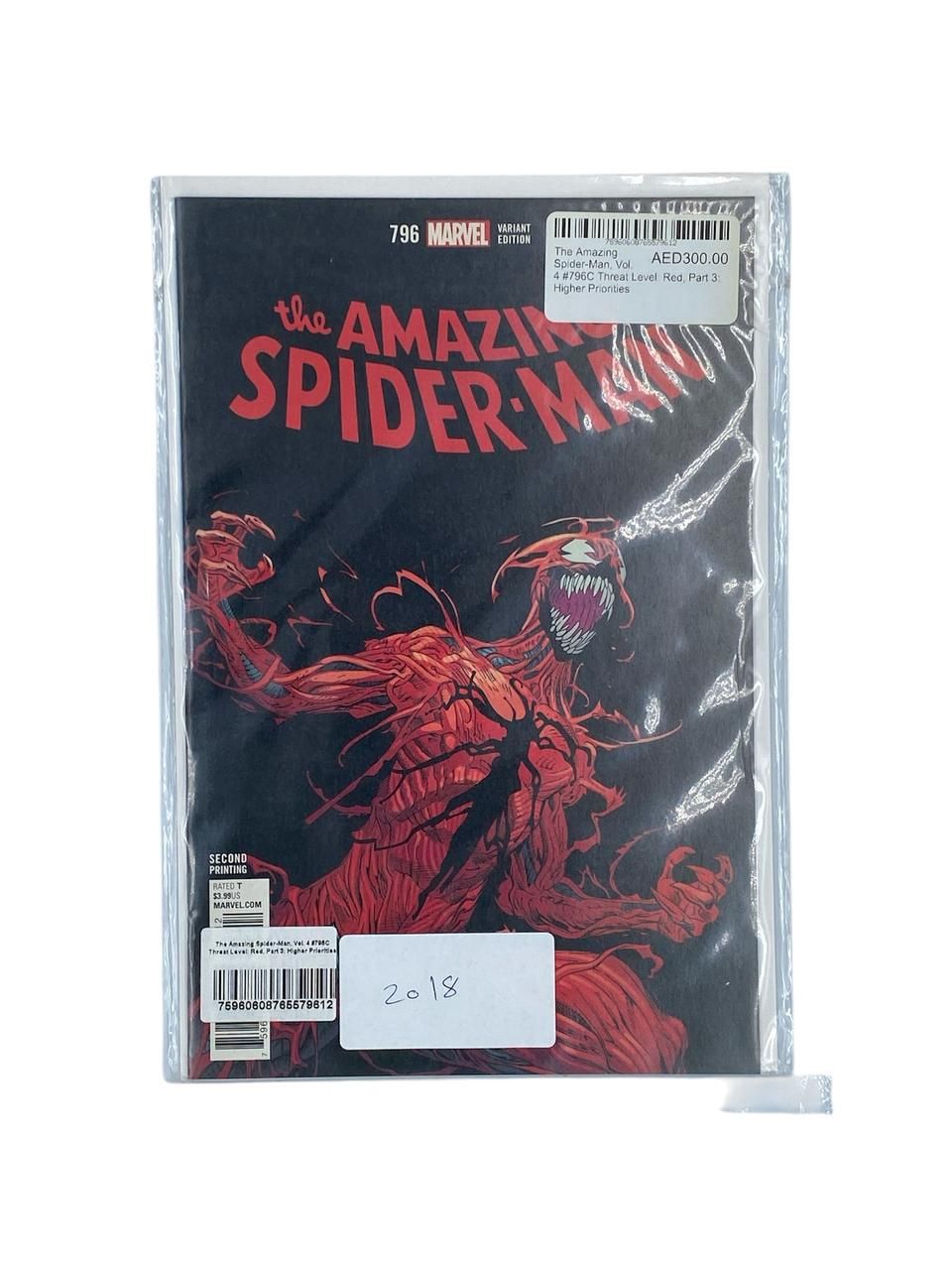 The Amazing Spider-Man, Vol. 4 #796C Threat Level: Red, Part 3: Higher Priorities