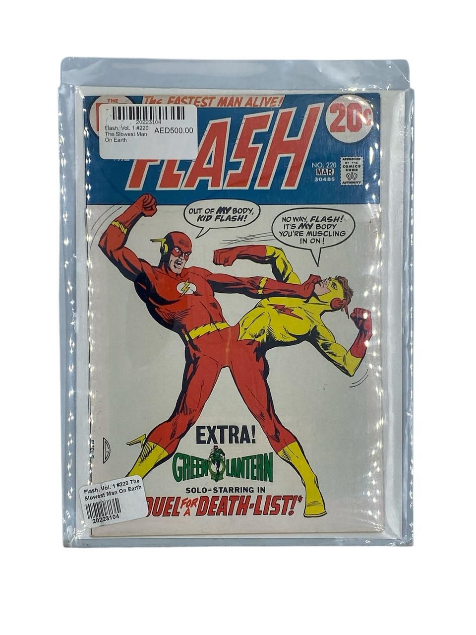 Flash, Vol. 1 #220 The Slowest Man On Earth