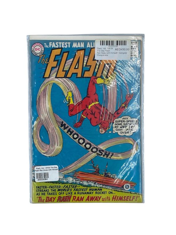 Flash, Vol. 1 #154 The Day Flash Ran Away with Himself / Gangster Masquerade