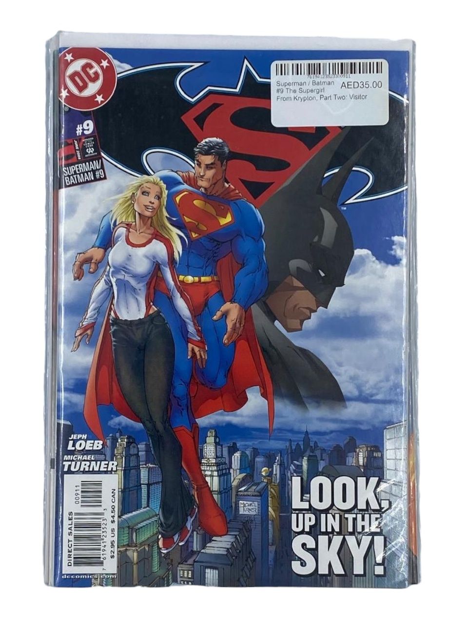 Superman / Batman #9 The Supergirl From Krypton, Part Two: Visitor