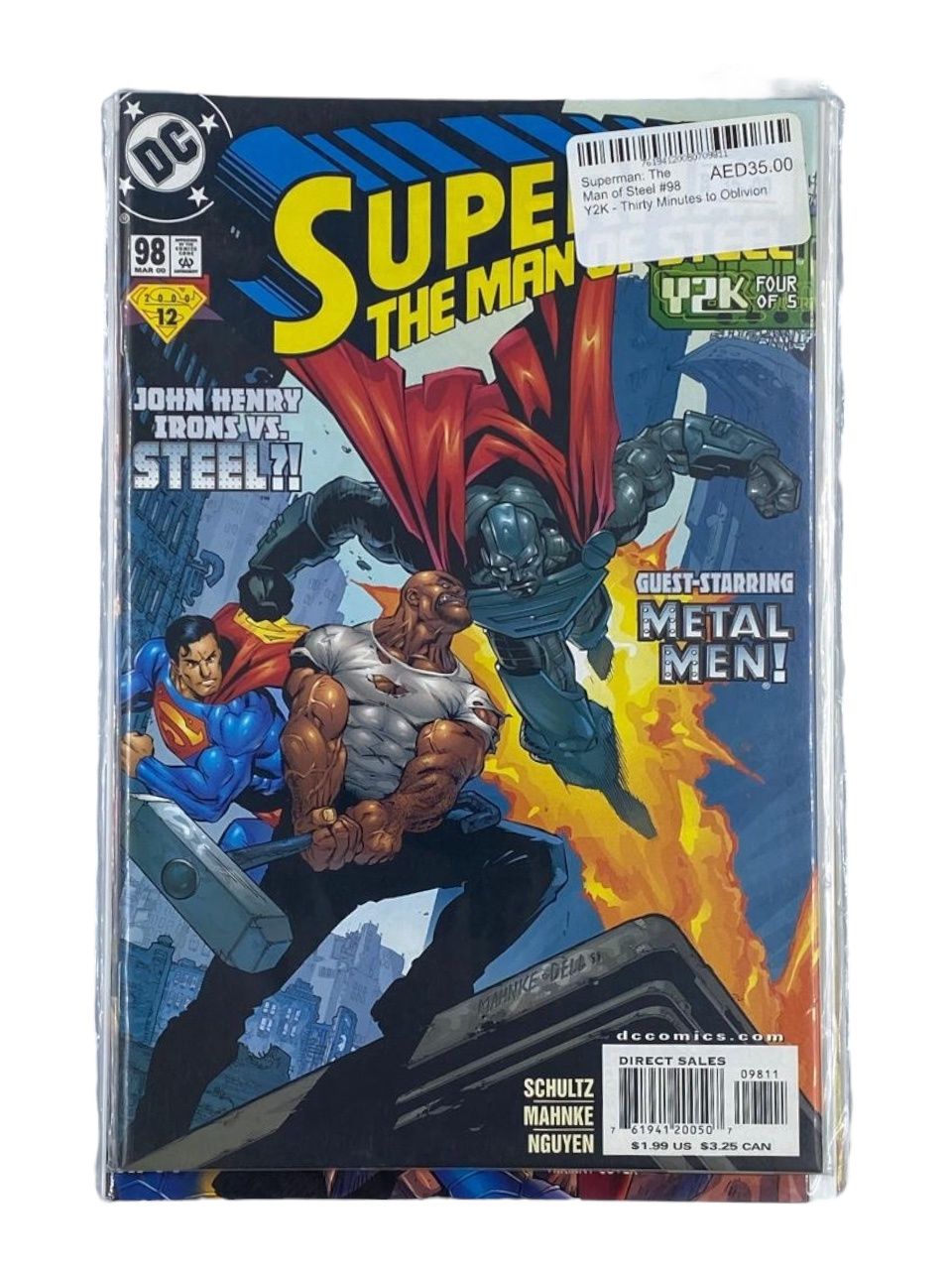 Superman: The Man of Steel #98 Y2K - Thirty Minutes to Oblivion