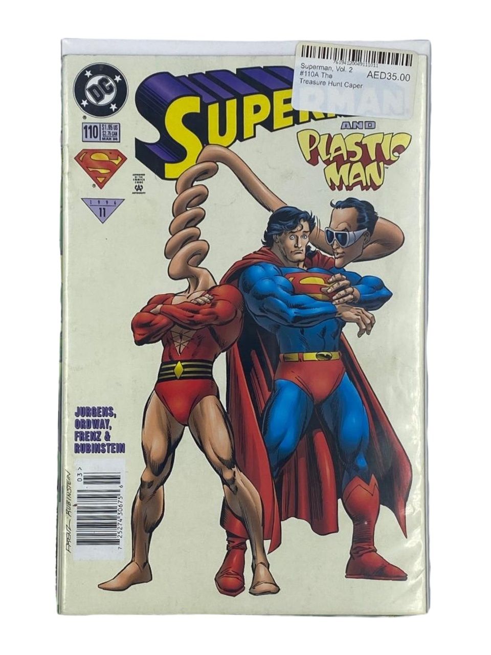 Superman, Vol. 2 #110A The Treasure Hunt Caper