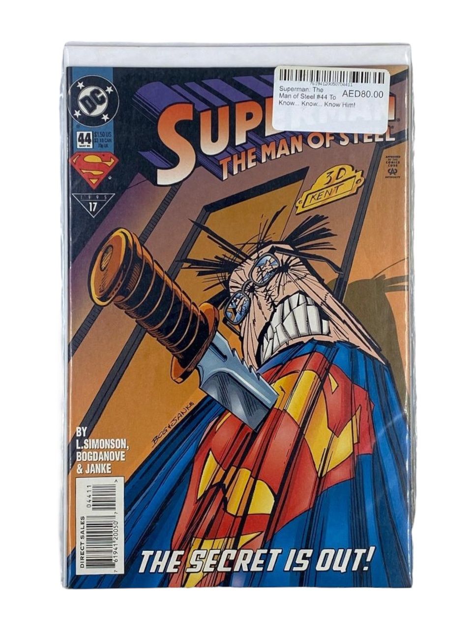 Superman: The Man of Steel #44 To Know... Know... Know Him!