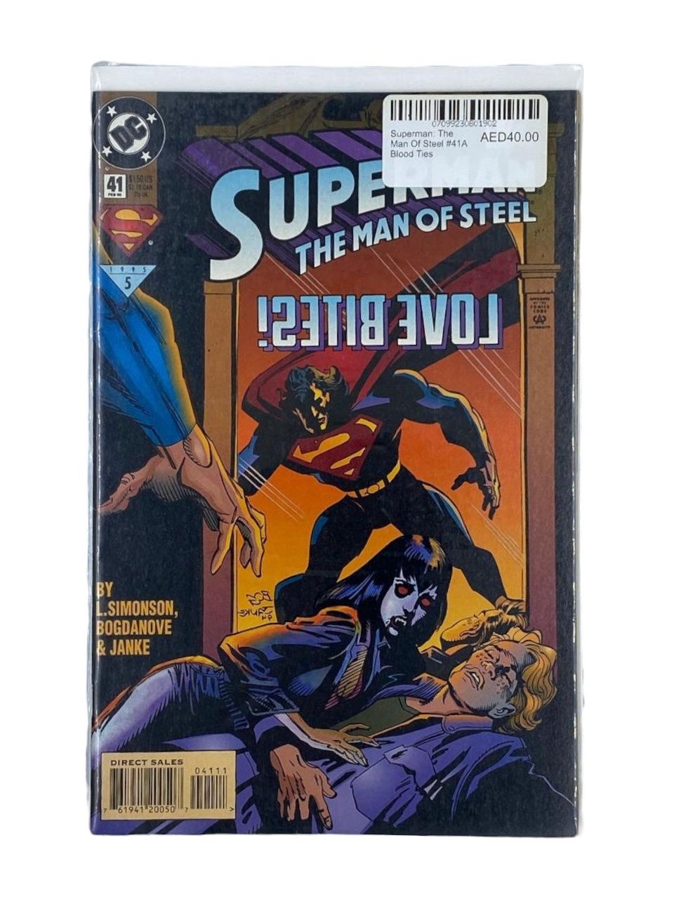 Superman: The Man Of Steel #41A Blood Ties
