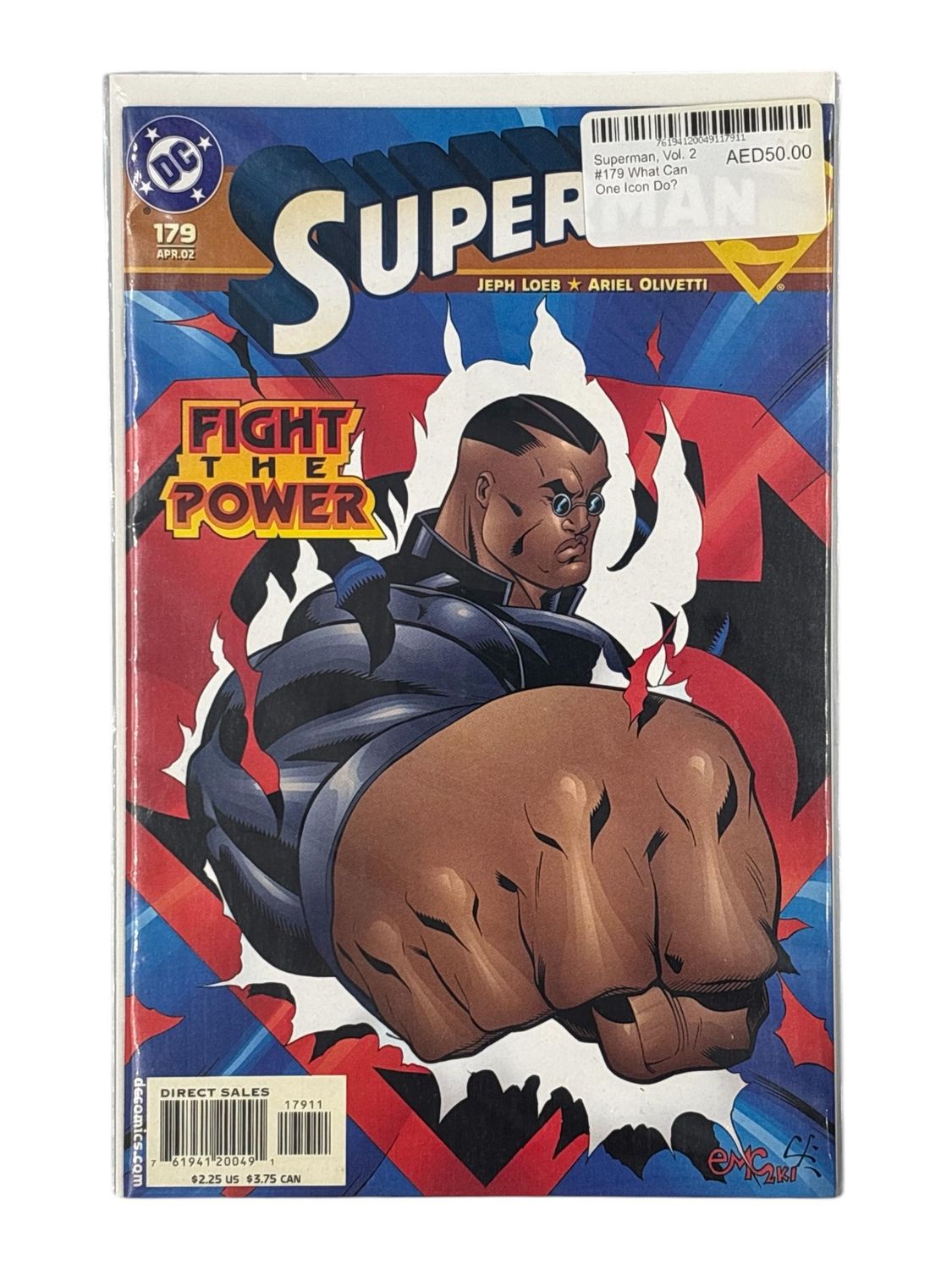 Superman, Vol. 2 #179 What Can One Icon Do?