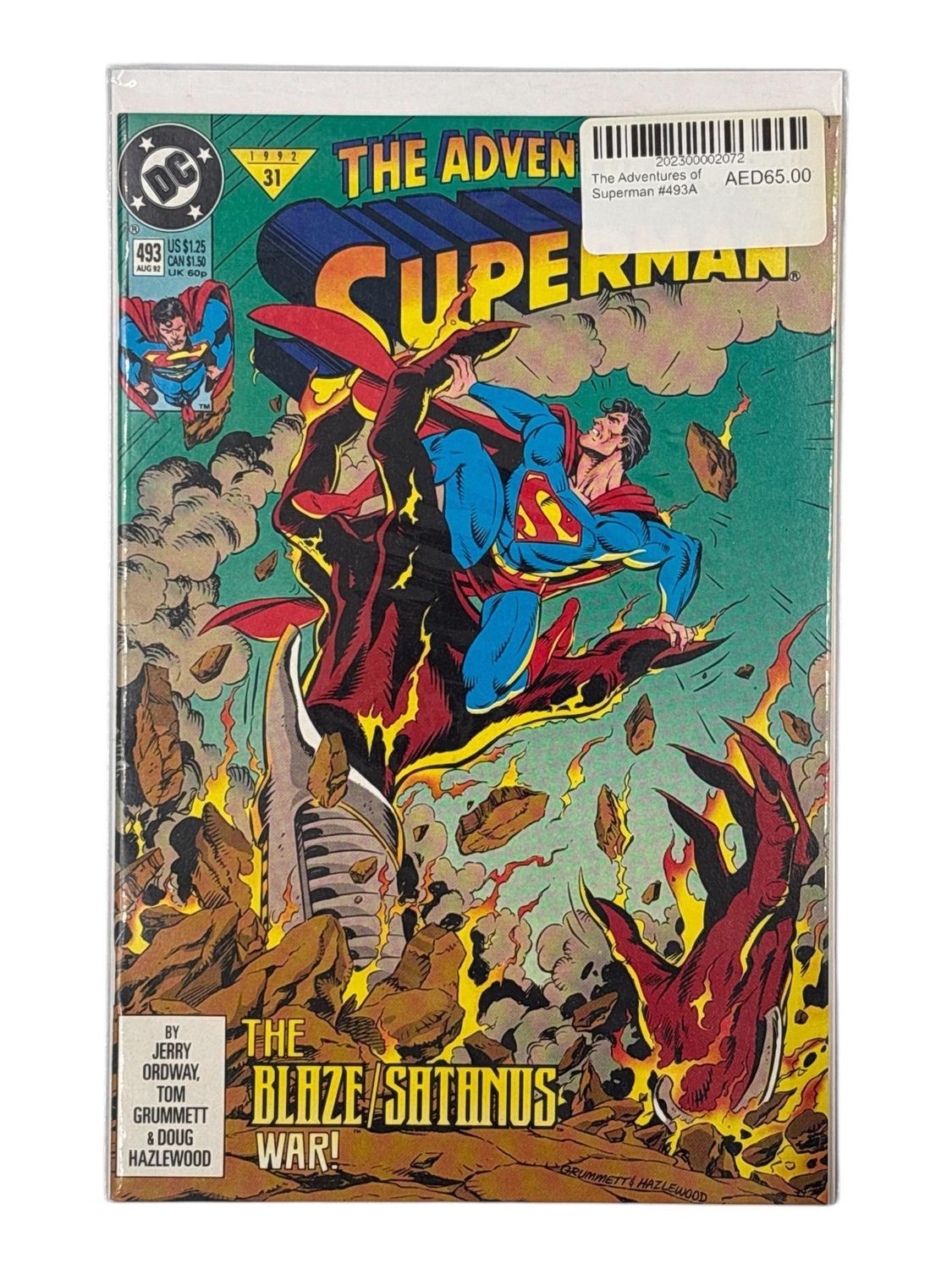 The Adventures of Superman #493A