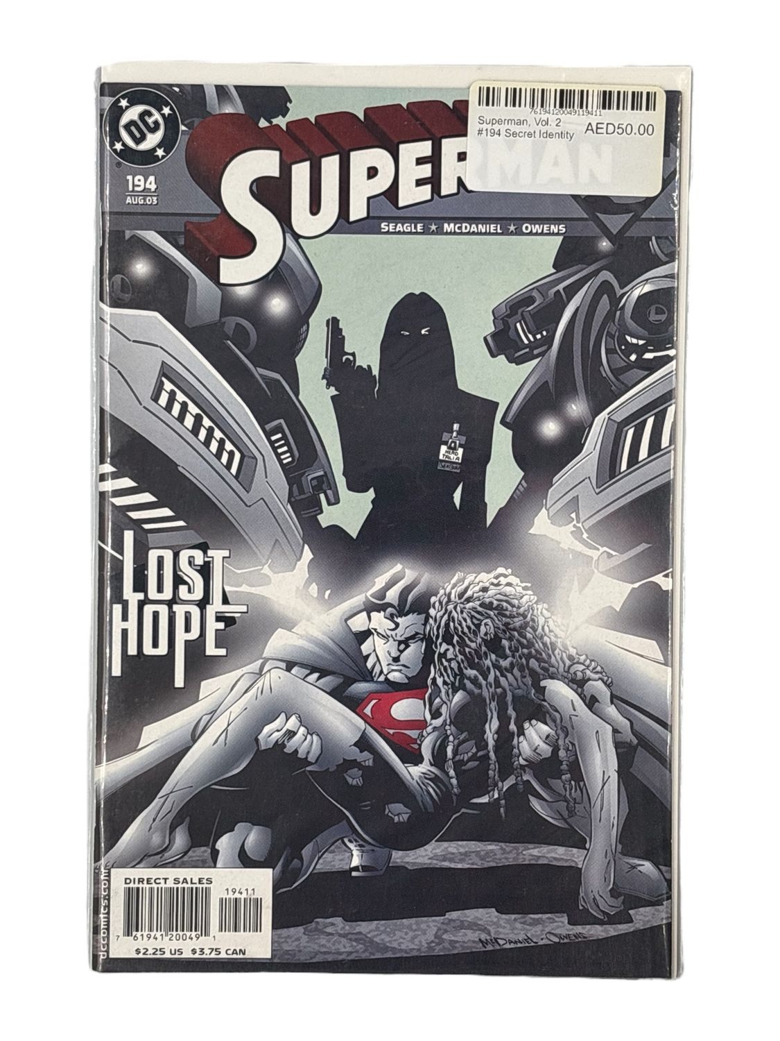 Superman, Vol. 2 #194 Secret Identity