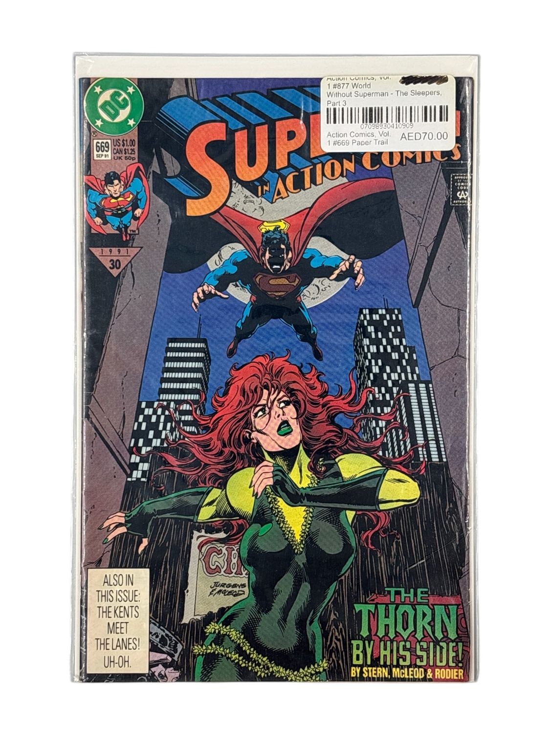 Action Comics, Vol. 1 #669 Paper Trail