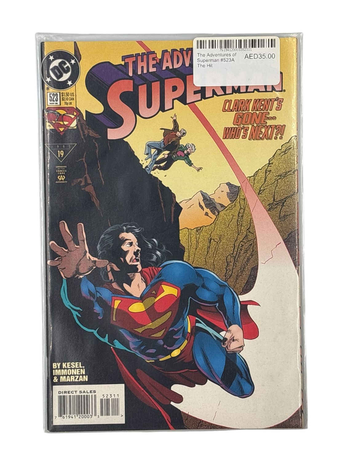 The Adventures of Superman #523A The Hit