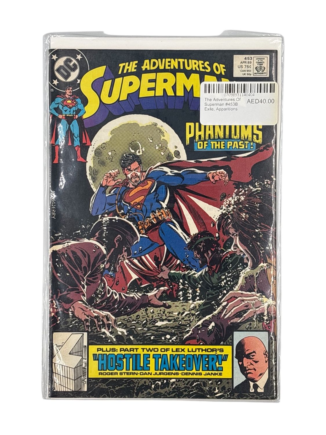 The Adventures Of Superman #453B Exile, Apparitions
