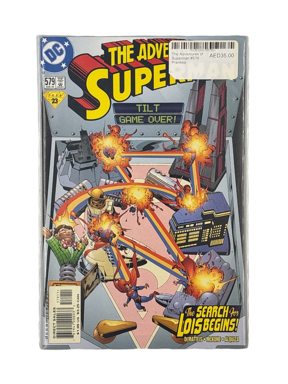 The Adventures of Superman #579 Pranked