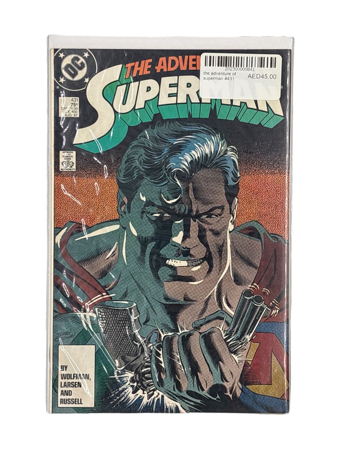 the adventure of superman #431
