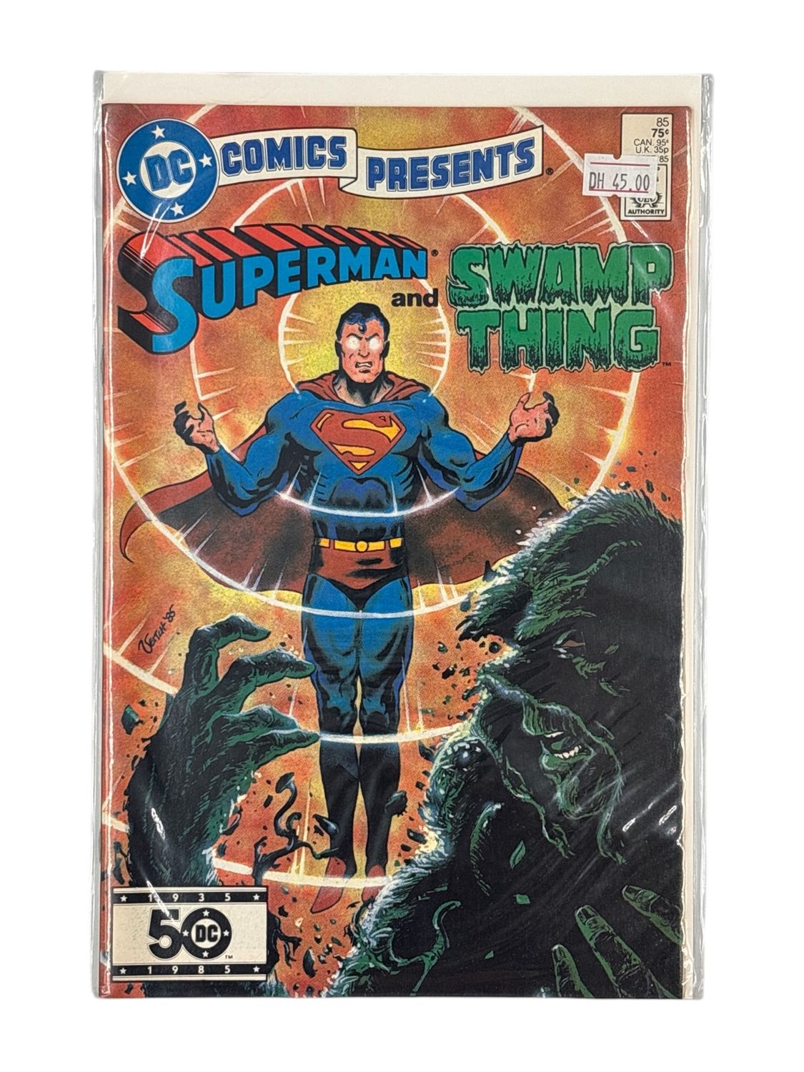 SUPERMAN AND SWAMP THING  50 YEARS