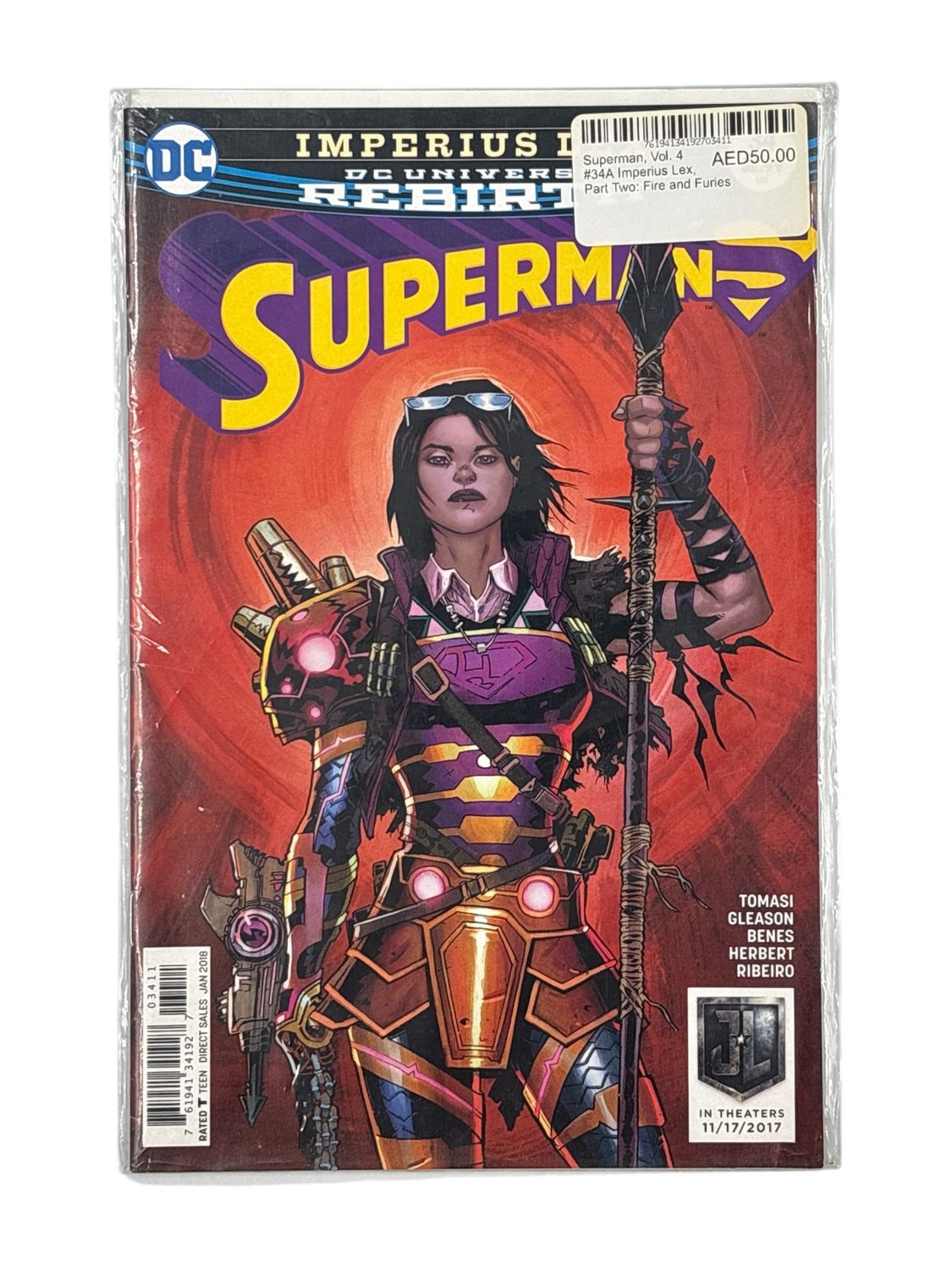 Superman, Vol. 4 #34A Imperius Lex, Part Two: Fire and Furies