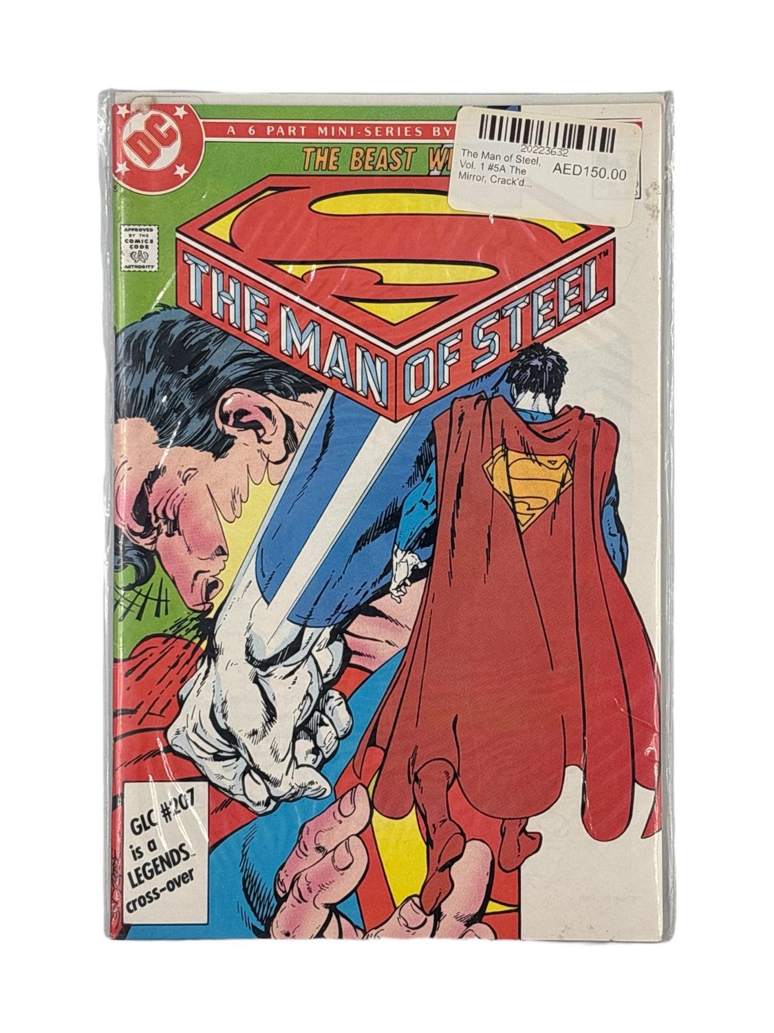 The Man of Steel, Vol. 1 #5A The Mirror, Crack&#39;d...