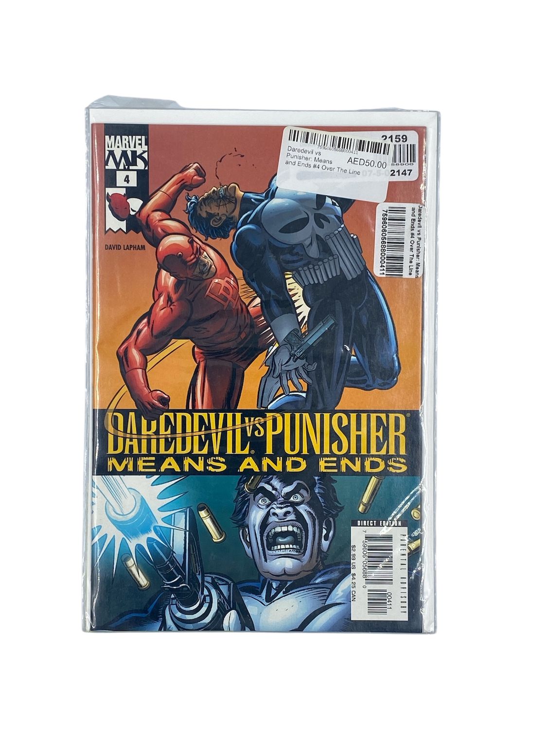 Daredevil vs Punisher: Means and Ends #4 Over The Line