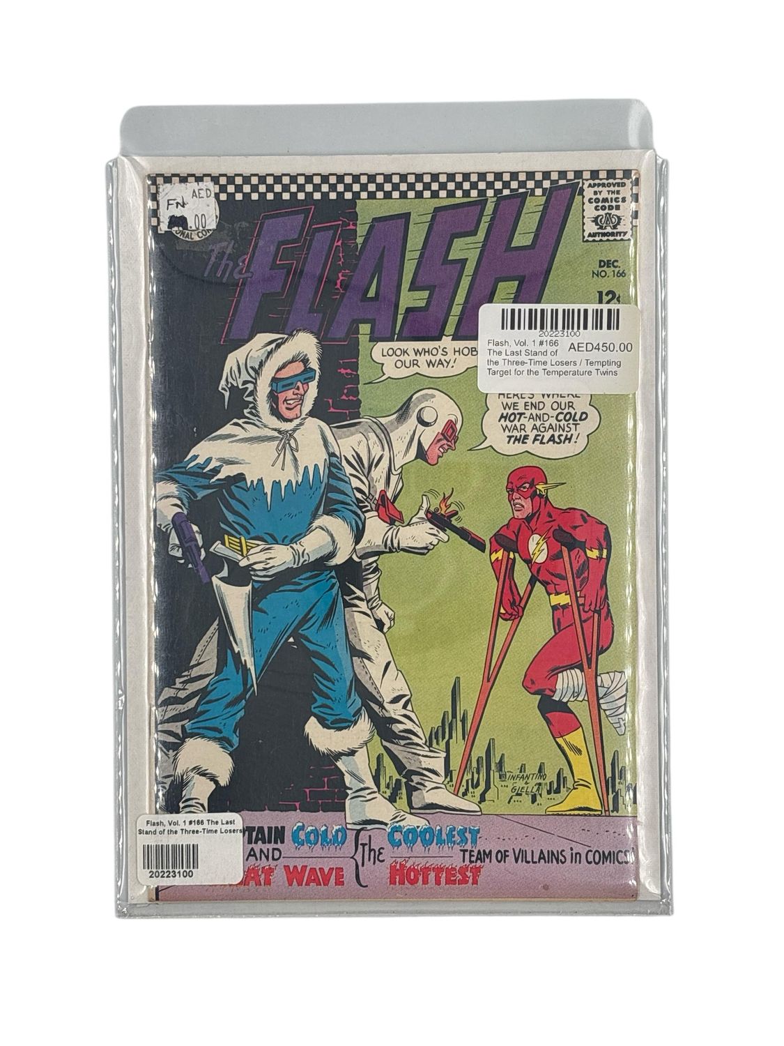 Flash, Vol. 1 #166 The Last Stand of the Three-Time Losers / Tempting Target for the Temperature Twins