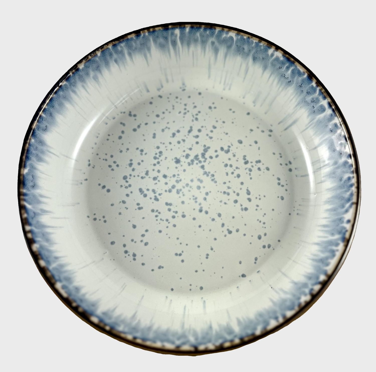Diep bord - blauw