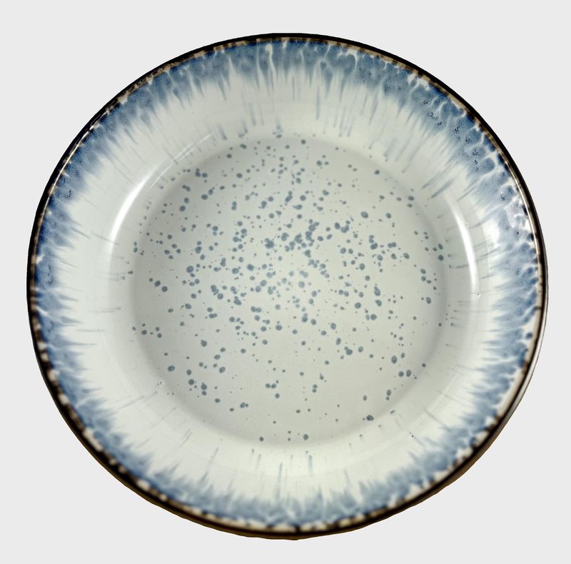 Diep bord - blauw