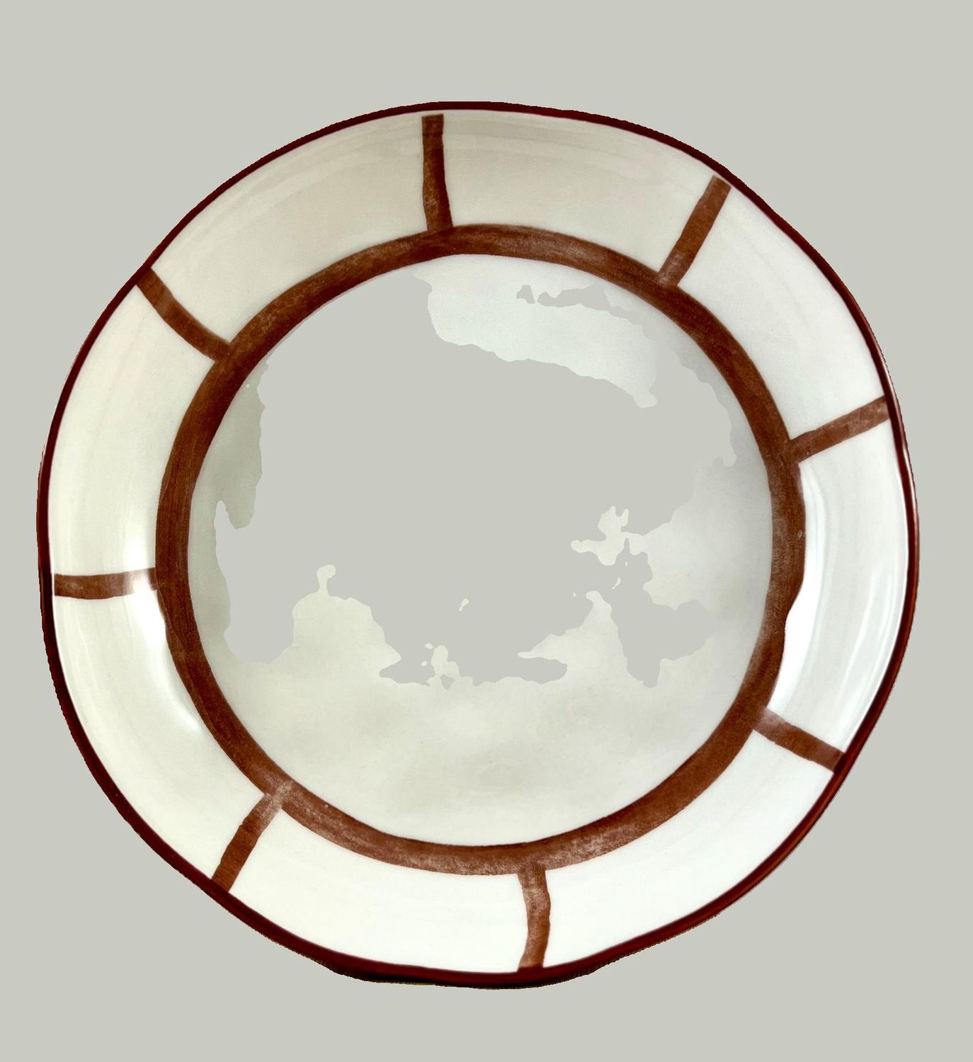 Diep bord Mykonos terra 20 CM