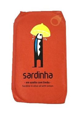 sardines in blik met citroen in leuke verpakking