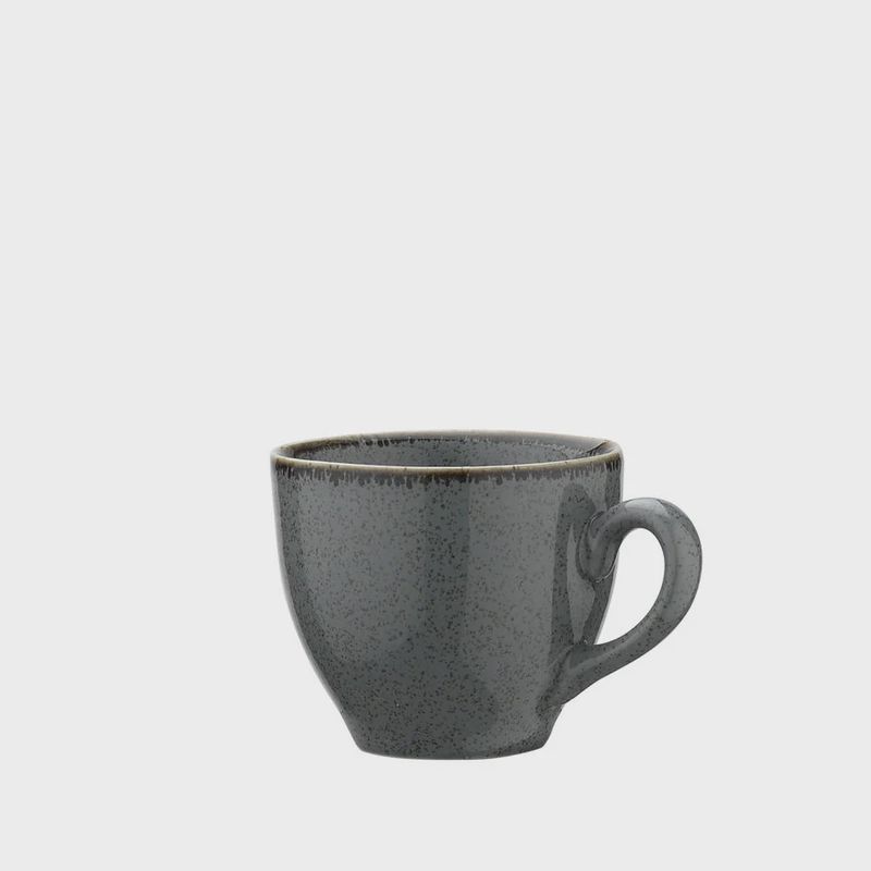 Espresso kopje met schotel - petrol