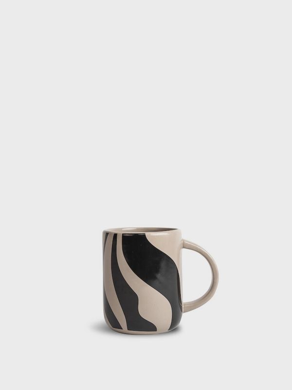 Byon mok zebra beige/zwart