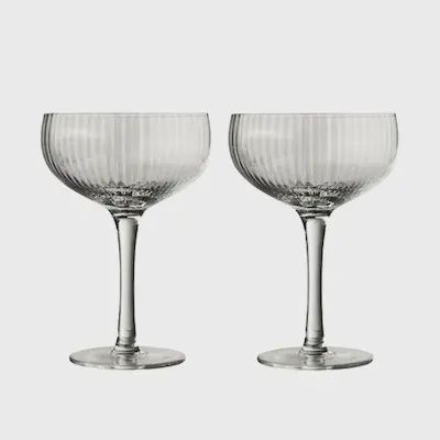 Cocktailglazen set van 2